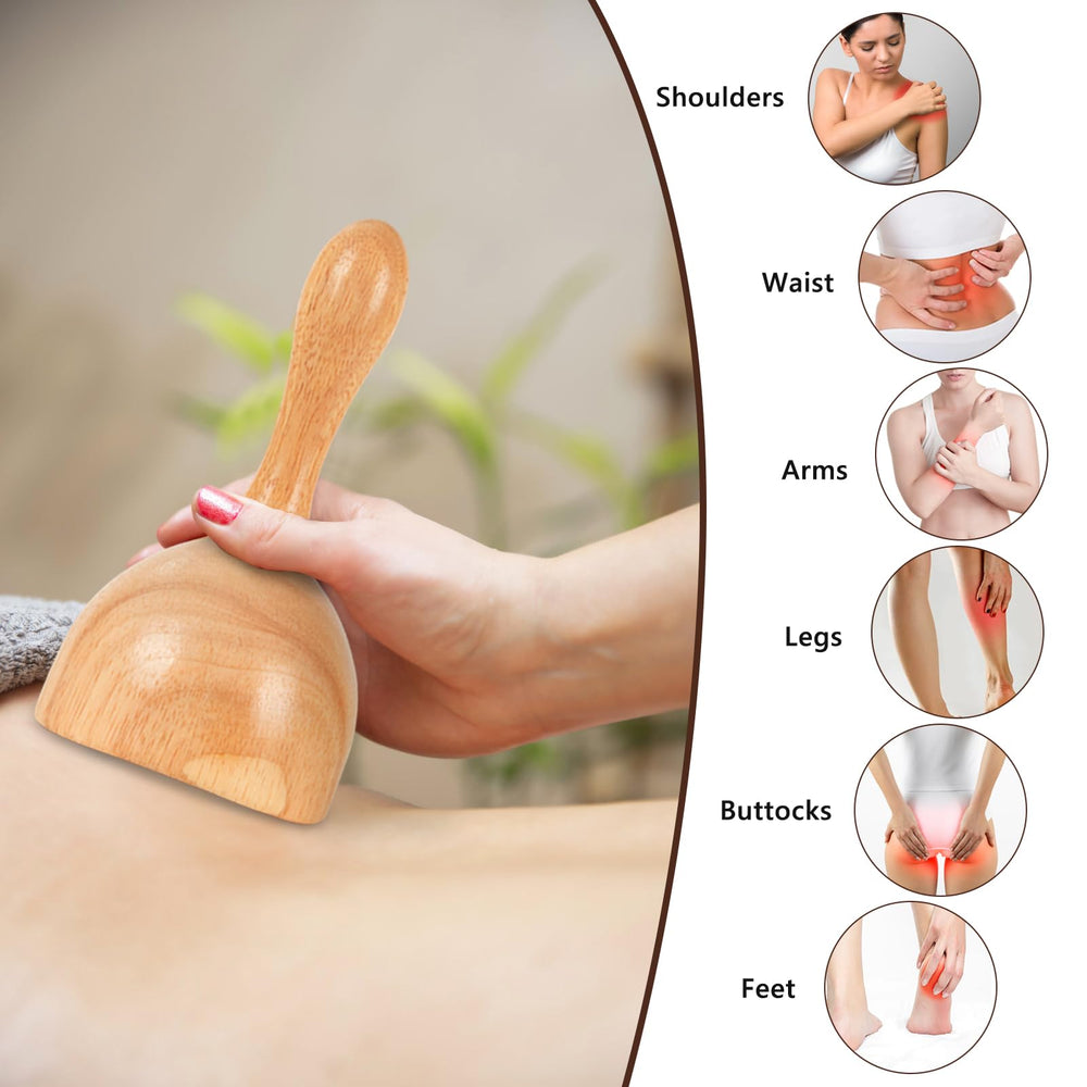 KintKita massage roller rope in use for targeted easing and circulation support.