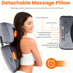 KinWarmth nine massage modes and nine intensities customize your session