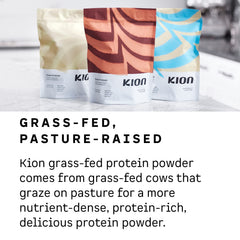Kion Clean Protein label notes no antibiotics or growth hormones