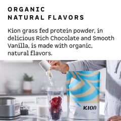 Kion Clean Protein nutrition panel displayed for quick reference