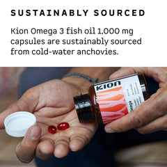 Kion Omega with rosemary and astaxanthin; freshness preserved