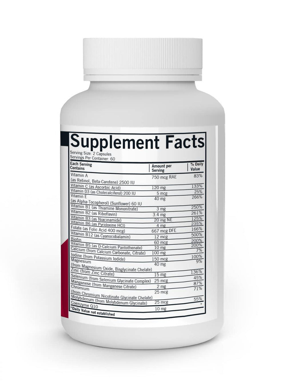Kirkman capsules shown during a morning routine for energy metabolism support.