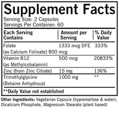 Kirkman Glutathione Assist label with gluten- and casein-free formula.