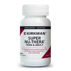 Kirkman Super Nu-Thera bottle for teen and adult daily nutrition support.