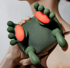 Kithouse massager targets shoulder and back with palm-like pressure nodes.