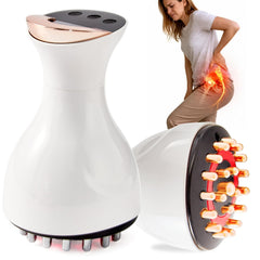 Kitusi sciatic relief device in hands-on use for targeted comfort.