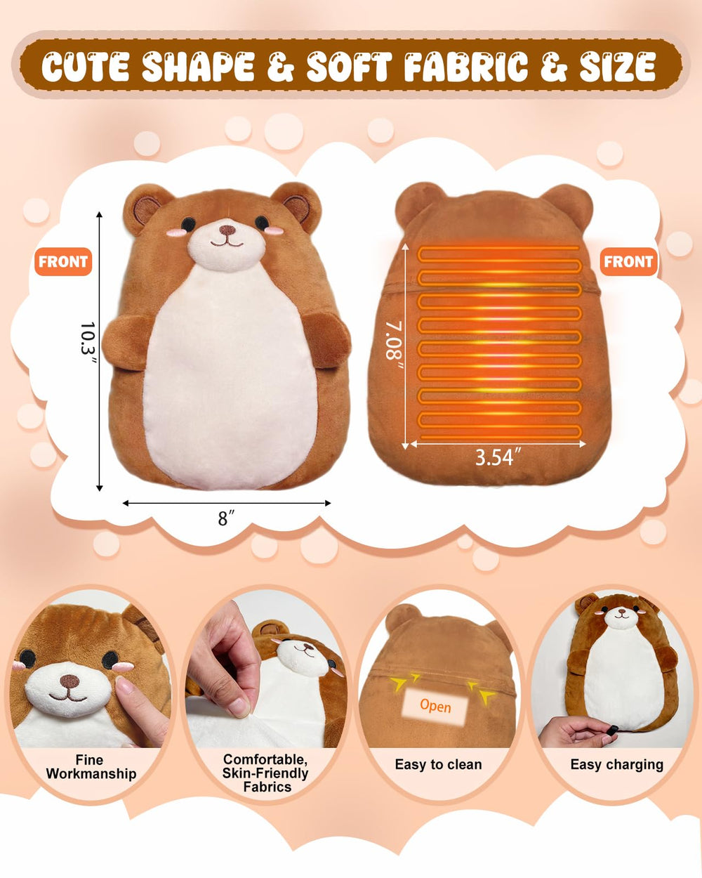 Kivdes bear gift-ready packaging highlights a thoughtful, cozy present