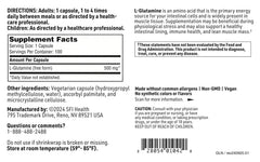 Klaire Labs SFI Health packaging indicates no artificial colors or preservatives.