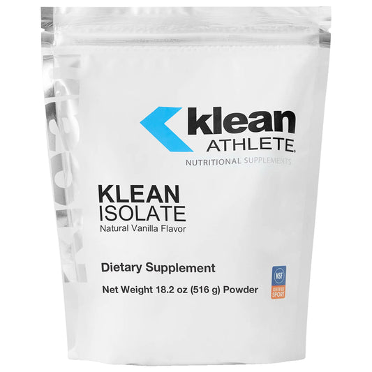 Klean Isolate protein bottle with vanilla flavor for daily protein intake