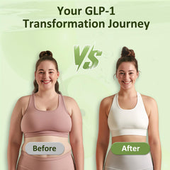 Label close-up on Klinovium GLP1 supplement highlighting key ingredients.