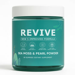 KLUNIZ Revive Gummies bottle shown for convenient daily hair and skin support.