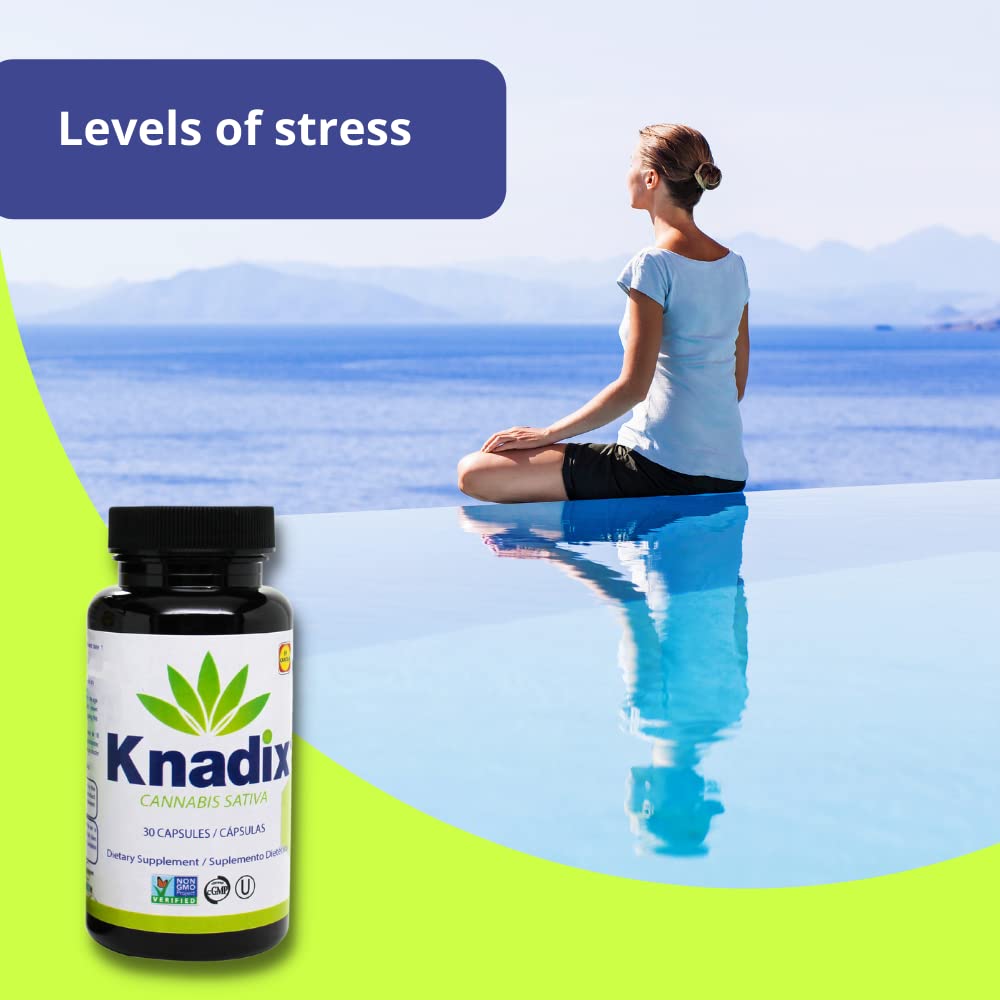 Vitamin and mineral blend within Knadix hemp oil, including E, C, and B vitamins