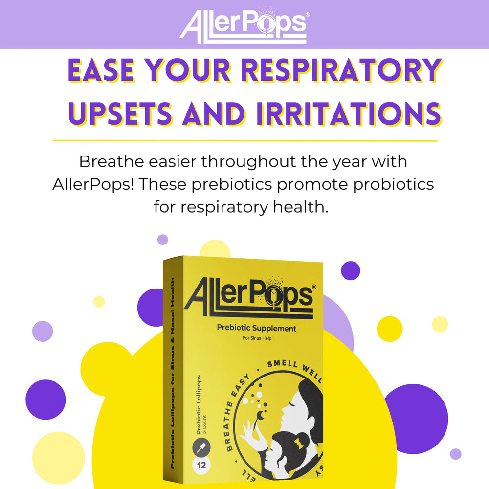 Knoze Jr AllerPops dispensing bottle demonstrates measured doses for daily use.