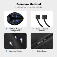 KNQZE durable nylon-material closeup highlights quality construction.