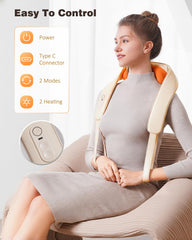 KNQZE graphene heating technology delivers steady warmth for relaxing muscles.