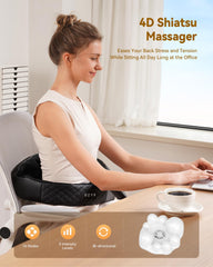 KNQZE ergonomic-control-panel enables easy adjustments during massage