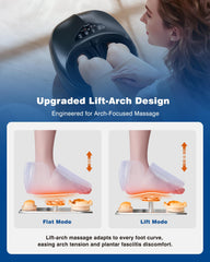 KNQZE lift-arch detail highlights adaptive arch support for different foot types