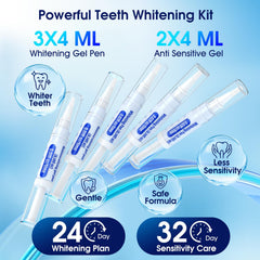 KOAEO Easy 3-step routine covers all teeth for even results.