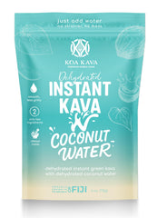 Koa Kava instant powder with coconut water ready mix for quick home prep