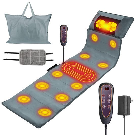 Kocaso full body massage mat with heat for deep relaxation at home