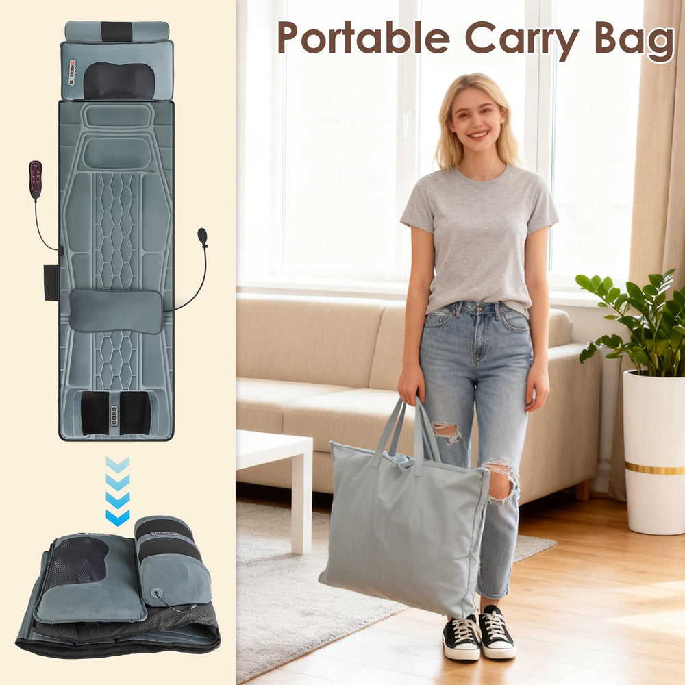 KOCASO anti slip bottom keeps the mat securely in place