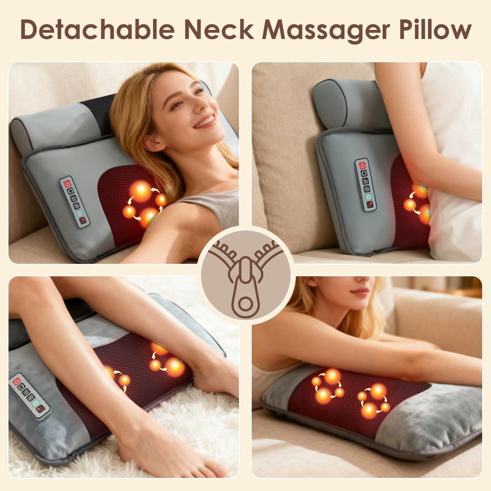 KOCASO inflatable lumbar pillow supports posture during sessions