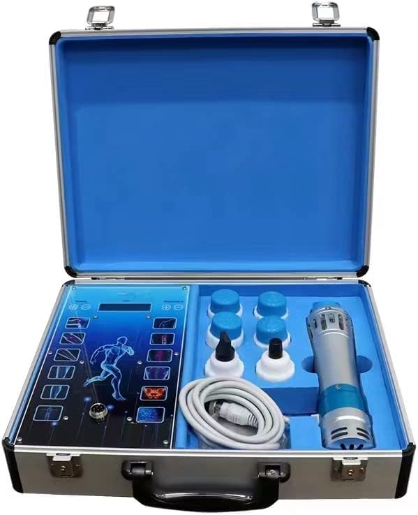 Koiexiak touchscreen shockwave therapy machine front view for pain relief.