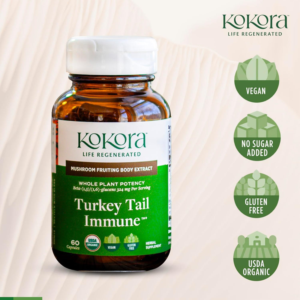 Kokora Ashwagandha root with capsules shows synergy.
