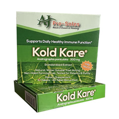 Kold Kare Daily Immune bottle front view showing label and dosage.