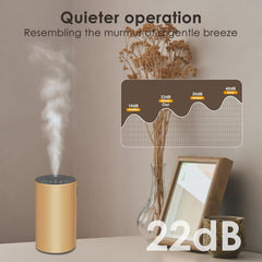 KONCHILE on-desk diffuser enhances workspace with calm ambiance