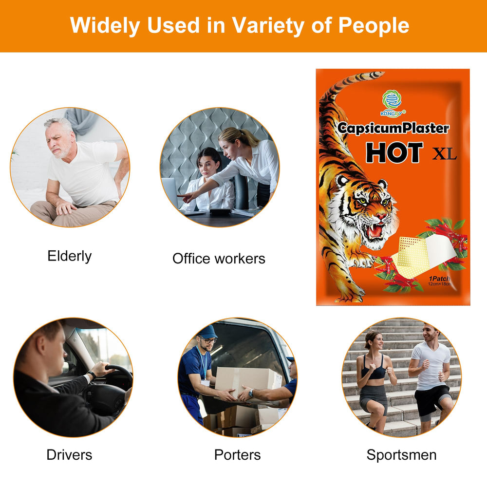 KONGDY safe warming patch emphasizes breathable design and control.