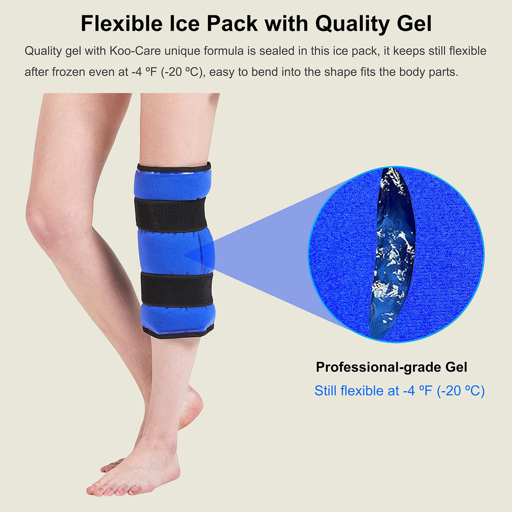Koo-Care XL gel-filled pack demonstrating durability and gel fill