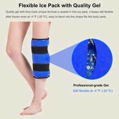 Koo-Care XL gel-filled pack demonstrating durability and gel fill