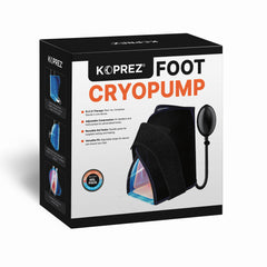 Koprez Foot CryoPump easy to use for elevated recovery positions