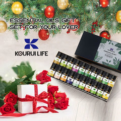 KOURUILIFE sensory oil jars, ideal for DIY spa moments