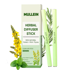 KOVGOCY Mullein herbal diffuser packaging highlights natural ingredients for a fresh home aroma.
