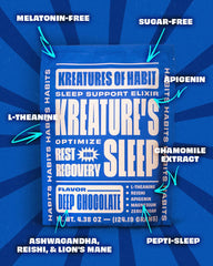 Chamomile flowers in Kreatures of Habit Sleep blend for relaxation