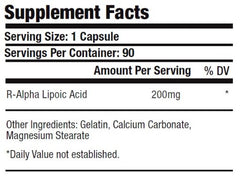 KRK Supplements R-ALA packaging in a gym bag: easy-to-take 90-capsule supply for on-the-go.