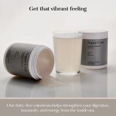 KROMA ImmunoLin travel-ready packaging highlights dairy-free daily nutrition on the go.