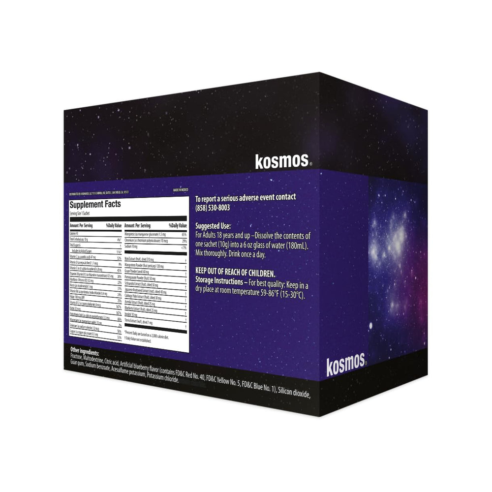 Kromasol Kosmos bottle front view highlighting brand and product presence.