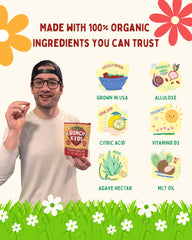 Dye-free packaging and clear ingredients for transparency