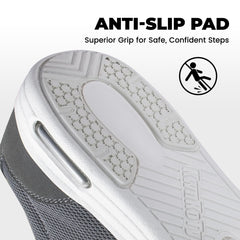 KWUKOTY durable EVA outsole supports comfortable standing and walking