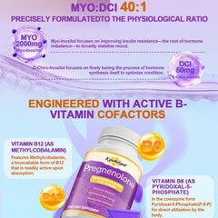 Blend of ingredients including DHEA, boron, and botanicals in the formula.