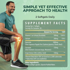 Kynderynl Quercetin 1000mg softgels in daily-use scene for on-the-go routines