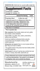 Kyolic packaging image showing ready-to-use probiotic supplement for on-the-go daily use