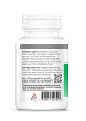 Kyolic Neuro-Logic ingredients chart shows lecithin and more.