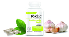 Wakunaga branding with Kyolic wellness line on packaging.