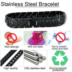 Adjuster and clasp detail on KYOSI bracelet for comfortable fit