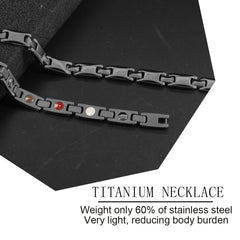 KYOSI titanium close-up highlighting lightweight hypoallergenic material