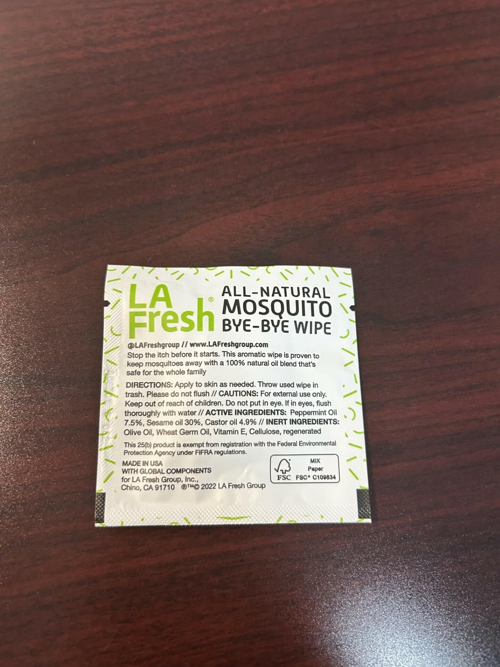 La Fresh family-safe formula using natural oils for all ages